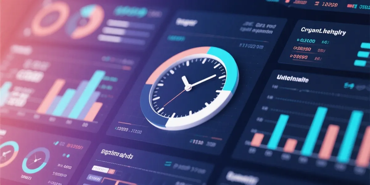 数据与时间示意图